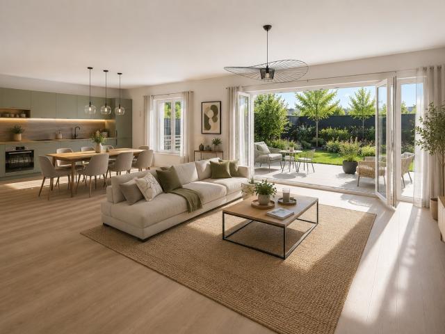 LANCEMENT COMMERCIAL 4 PIECES 81 m² JARDIN PRIVATIF 73m² 4 pièces, 81 m²