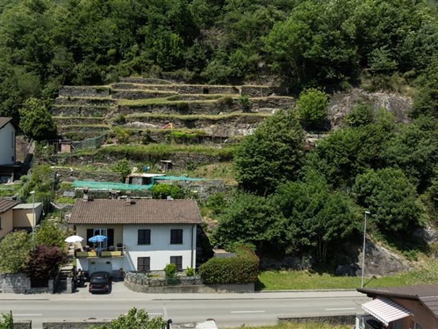 Land mit Blick auf Bellinzona