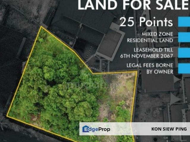 Land For Sale! Mixed Zone Residential land at Interhill Park Miri