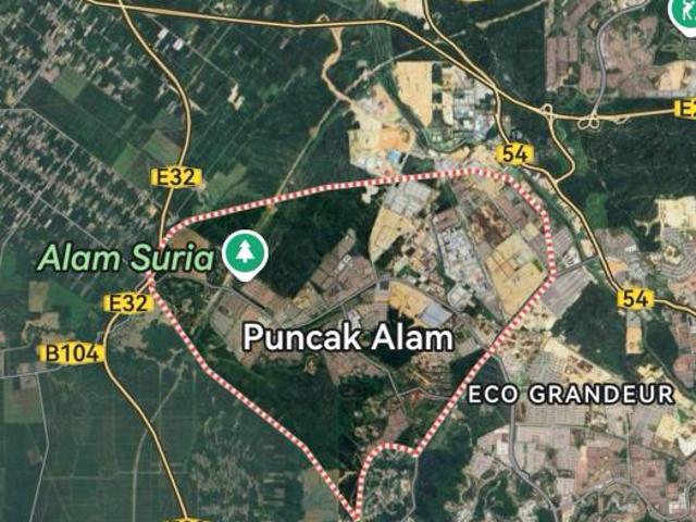 land for sal at puncak alam