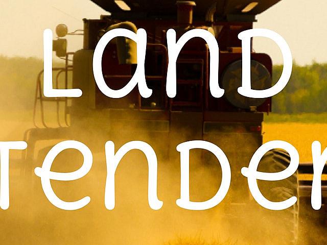Land For Sale By Tender