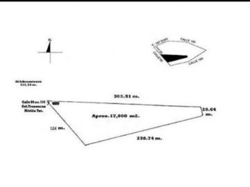 LAND FOR SALE 17,000 M2. DZUNUNCAN, MÉRIDA, YUCATÁN. NEAR PERIPHERAL BY AIRPORT