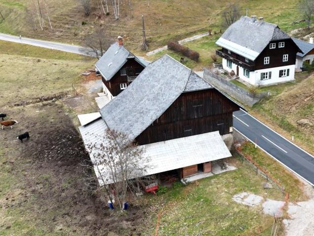Land und Forstwirtschaftliches Anwesen mit Wohnhaus, Ferienwohnungen & Wald in den Kärntner Nockbergen