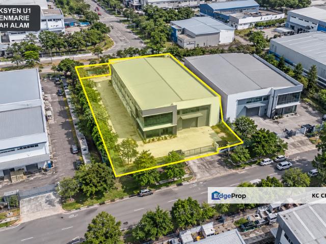 LAND 9500 BUIT 7000 SEMI D FACTORY SHOP / SALE 【GLENMARIE SEKSYEN U1 SHAH ALAM】