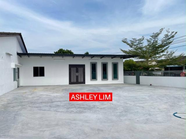 Landed Semi D House Sale Bukit Mertajam 2400sq Newly Painted Unit