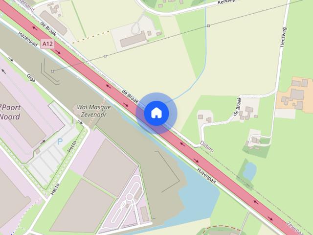 Landelijk gelegen, volledig gemeubileerde zeer nette bovenwoning in Di.