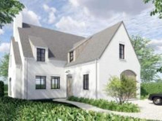Landelijke nieuwbouwvilla