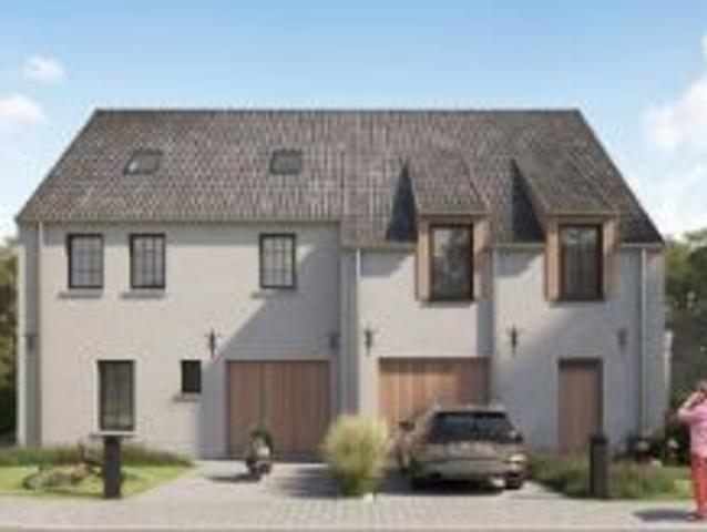 Landelijke, halfopen woning