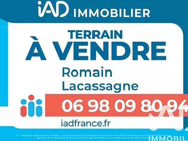 Landiras 33720 Achat / Vente terrain