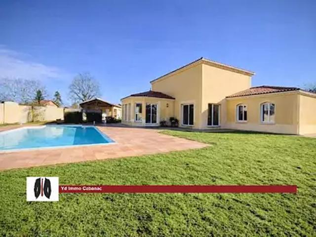 Landiras 33720 Achat / Vente maison 7 pièces t7 piscine