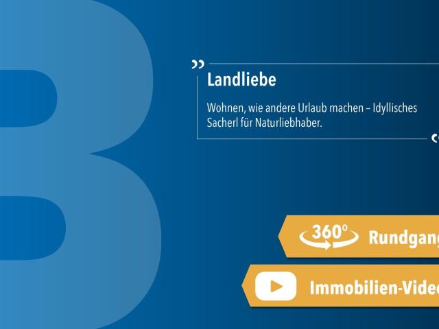 Landliebe | 3,4 ha Nutzgrund | 2 Wohneinheiten