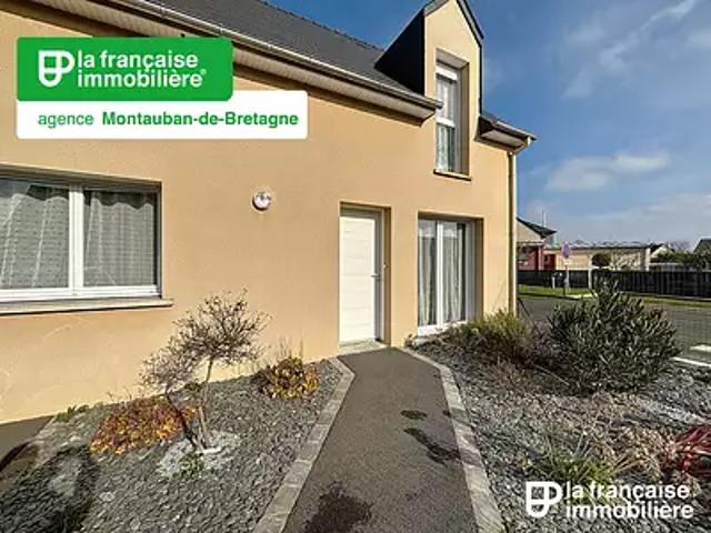 Landujan 35360 Location maison 5 pièces t5 au dernier étage terrasse