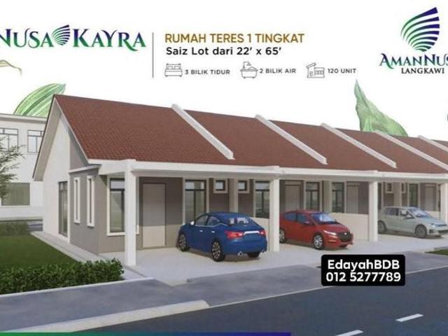 Langkawi AMAN NUSA Teres 1 Tingkat Nusa Kayra New Project