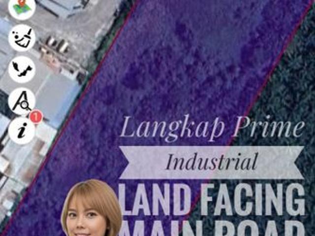 Langkap Teluk Intan Prime Freehold Industrial Land Main Road Frontage
