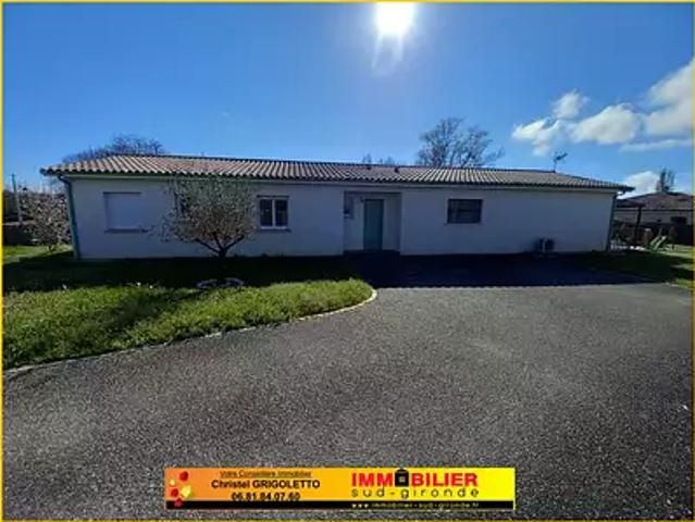 Langon 33210 Achat / Vente maison 5 pièces t5
