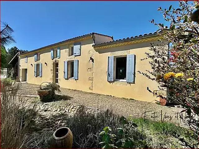 Langon 33210 Achat / Vente maison 7 pièces t7 piscine terrasse
