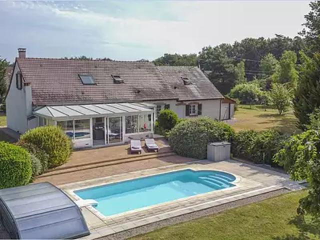 Langon sur Cher 41320 Achat / Vente maison 8 pièces t8 piscine jardin