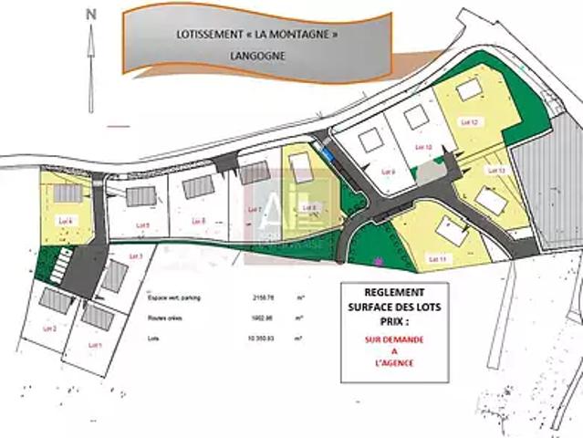 Langogne 48300 Achat / Vente terrain