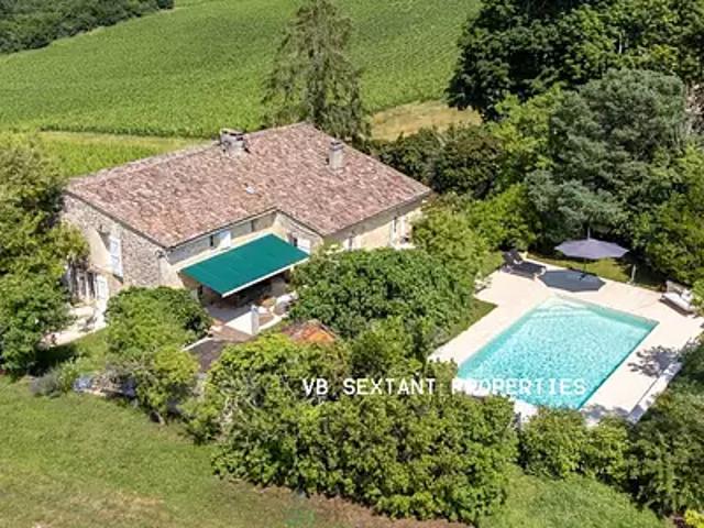Langoiran 33550 Achat / Vente maison 9 pièces t9 piscine terrasse