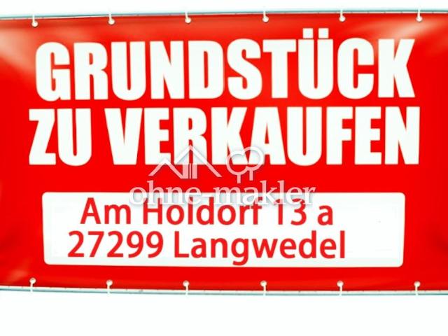 Langwedel Grundstück Garten Stellplatz Baugrundstück Bauplatz Tiny Haus Garage