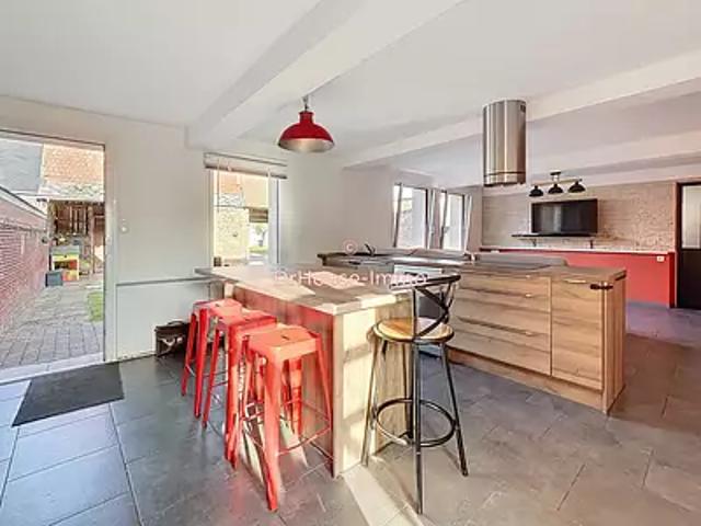 Languevoisin Quiquery 80190 Achat / Vente maison 4 pièces t4 terrasse parking