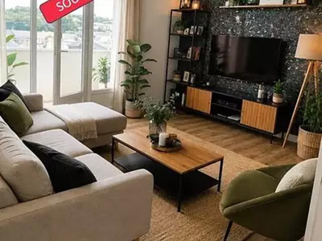 Lannemezan 65300 Achat / Vente appartement 4 pièces t4 au dernier étage parking