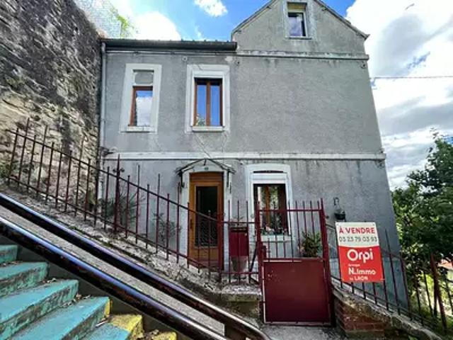 Laon 02000 Achat / Vente maison 4 pièces t4 jardin terrasse