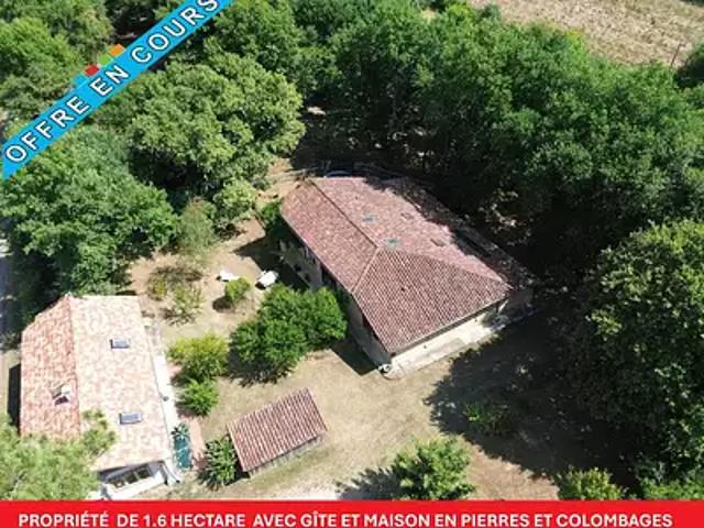 Labastide d'Armagnac 40240 Achat / Vente maison 10 pièces t10 terrasse parking