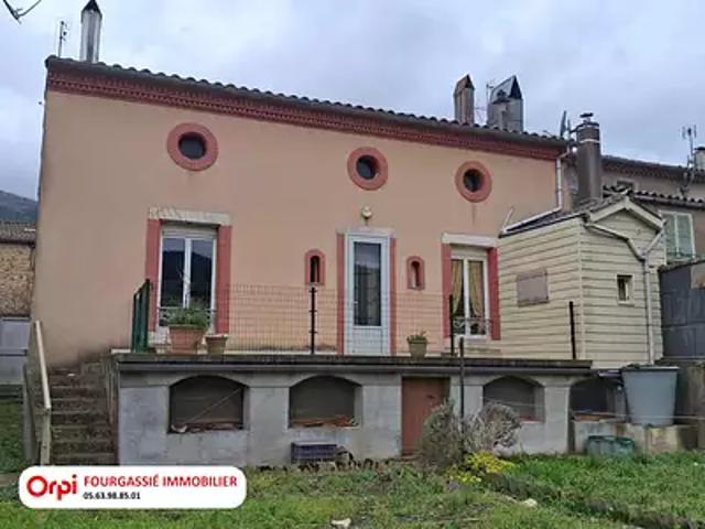 Lacabarède 81240 Achat / Vente maison 3 pièces t3 jardin cave