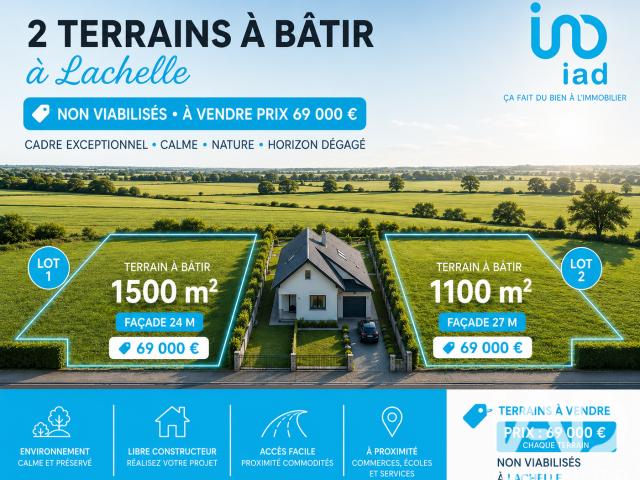 Lachelle Vente Terrain 60