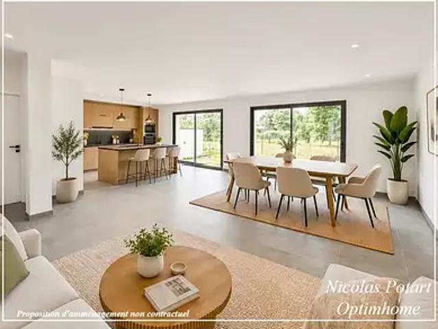 Lacroix Saint Ouen 60610 Achat / Vente maison 5 pièces t5 jardin terrasse
