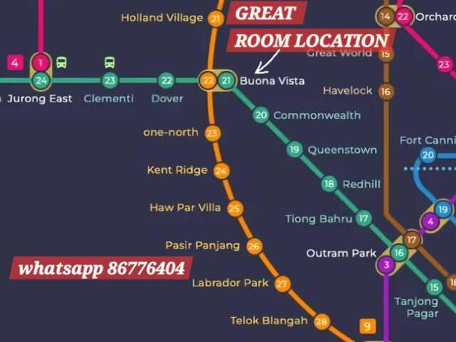 ●LADY BEDSPACES● @ BUONA VISTA MRT near A*STAR, NUS, SIM, NUH, SP, ESSEC, MDIS, BIOPOLIS@1N
