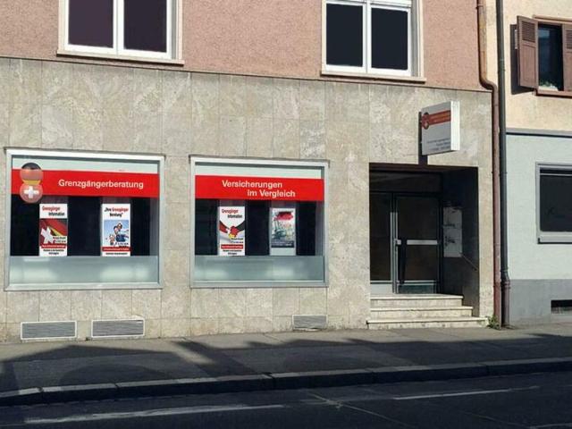 Laden, Praxis oder Büro mit Lager / Garage 114 qm in Lörrach zu verkaufen