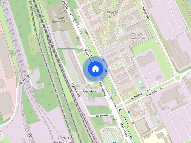 Ladne, ciche,klimatyazacja,nowe budownictwo,garaż,600m. od kolejki Skm