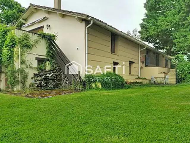 Lafrançaise 82130 Achat / Vente maison 8 pièces t8 piscine terrasse