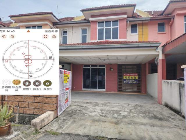 Laguna Merbok Open Facing Double Storey Terraced House for sale