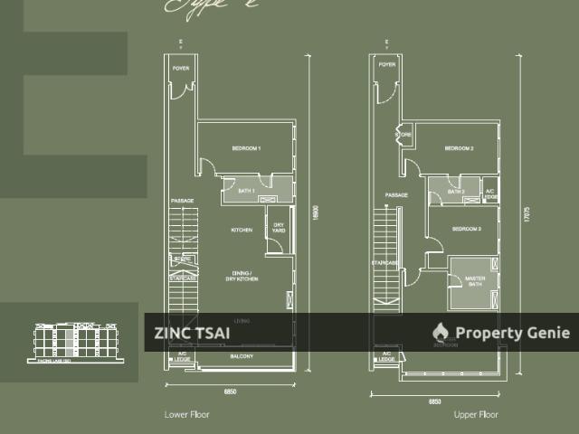 Laguna Residences {Save RM 190,000} 7 mins walk to LRT3 SS7 Station_3 mins walk to Paradigm Mall Petaling Jaya