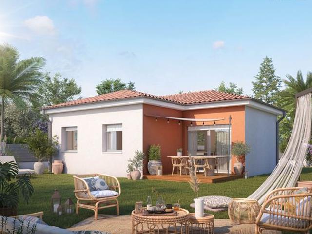 Lagarrigue, villa T3 de PP avec jardin
