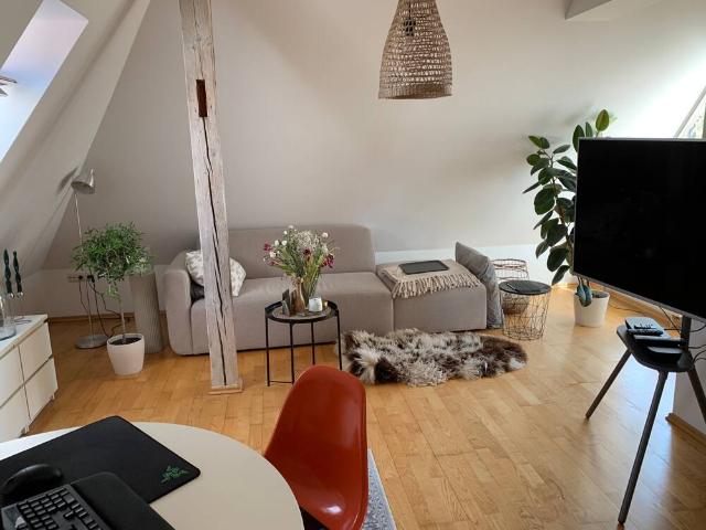 KNIPFER`S IMMOBILIENSCHÄTZE Lage, Lage, Lage Apartment mit Dachterrasse und Garage in Augsburg