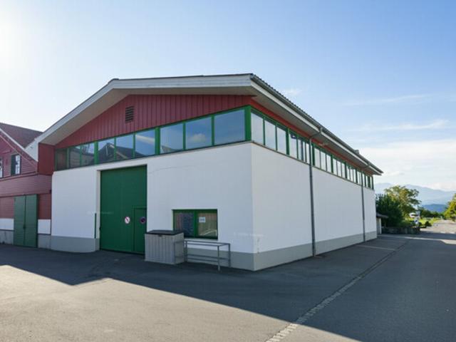 Lager bzw. einfache Werkstatthalle 350m² mit 3 Stellplätzen in Lustenau, Vorarlberg!