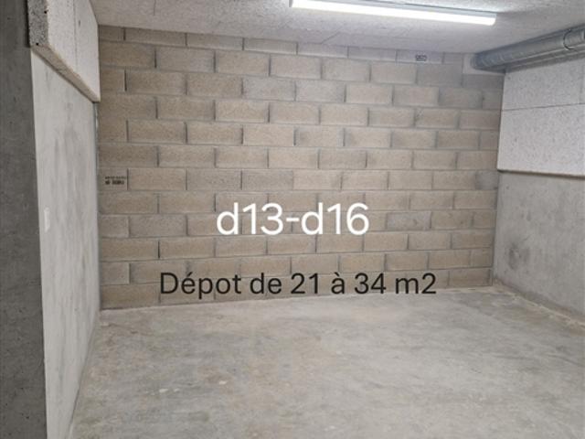 Lagerflächen 21 bis 34 m² im Untergeschoss Meyrin