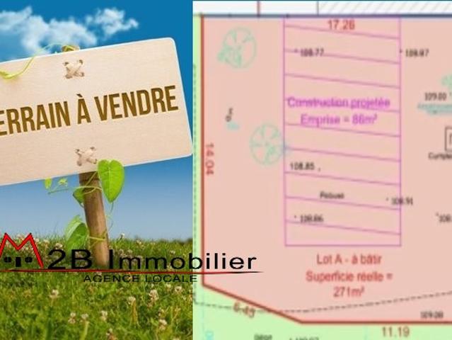LAGNY PROCHE TOUTES ECOLES TERRAIN A BATIR 1ERE POSITION