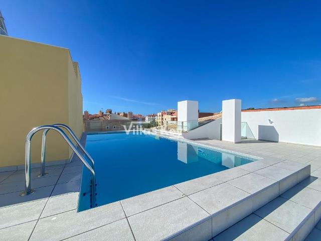 Lagos T2 Apartamento novo luxo com piscina no terraço 97m² Lagos santa maria
