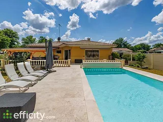 Lagorce 33230 Achat / Vente maison 6 pièces t6 piscine jardin