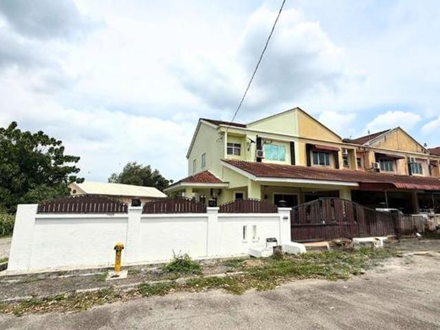 Lahat Pengkalan Double Storey Corner House For Sale Full Loan Ipoh