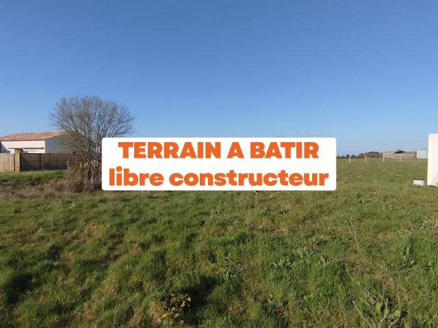 L'Aiguillon sur Vie Vente Terrain 85