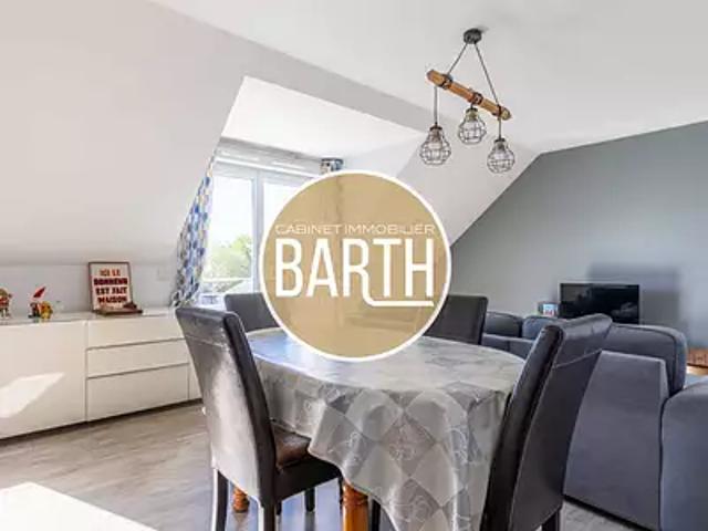 Laillé 35890 Achat / Vente appartement 3 pièces t3 au dernier étage cave