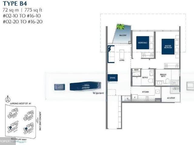 Lake Grande D22, Condominium