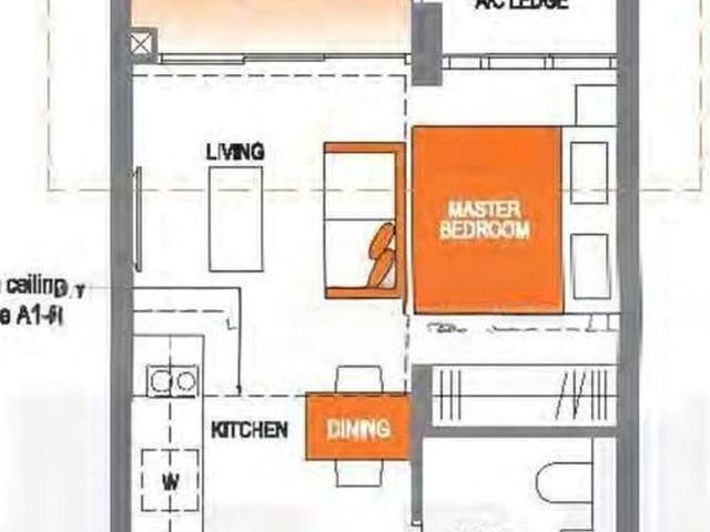 Lake Grande D22, Condominium