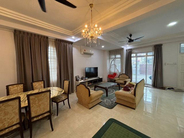 Lake Palazzo Austin Perdana Double Storey End Lot Terrace House Crest